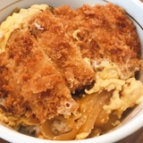 麺つゆでお手軽カツ丼